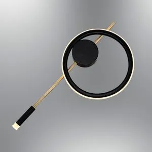 L1122 - Crna zidna lampa