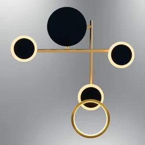 L1168 - Žuta zidna lampa