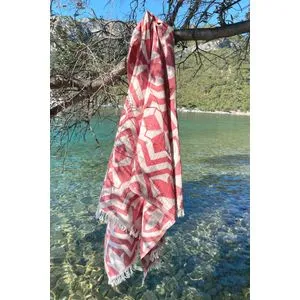 Lalezar - Red Red Fouta (Beach Towel)