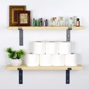 Lam001 Black
Walnut Decorative Wooden Wall Shelf