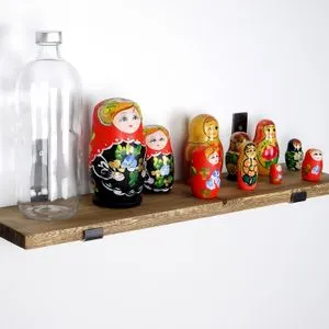 Lam009 Black
Walnut Decorative Wooden Wall Shelf