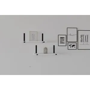 Lama - White White Wall Shelf