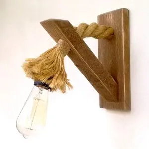 Lampa za sto PP155 od orahovog drveta