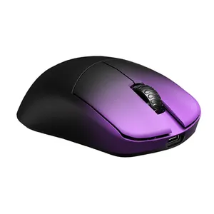 Lamzu Maya bežični gaming miš, PAW3950, Purple Shadow