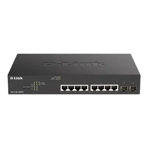 LAN Switch D-Link DGS-1100-10MPV2/E 10/100/1000Mbps 8port/2SFP Smart
