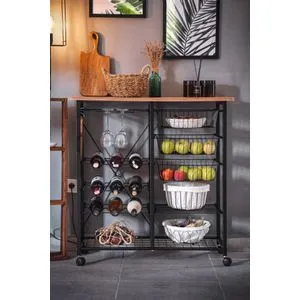 Laney Atlantic Pine
Black Bar Table