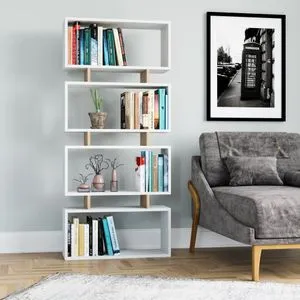 Langdon - White, Oak White
Oak Bookshelf