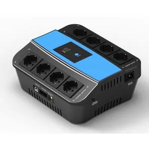LanPlus Flat UPS 800VA 480W USB+RJ11 Schuko