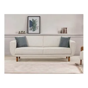 Larus 3 - Walnut, Cream Walnut
Cream 3-Seat Sofa-Bed