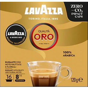 Lavazza A Modo Mio Qualita Oro 120g , 100% Arabica , 16 kapsula