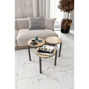 Lavia 3 - Set Stočića od Hrasta (3 komada)