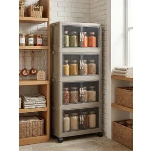 Lavine 127 - Beige Light Blue Multi Purpose Cabinet