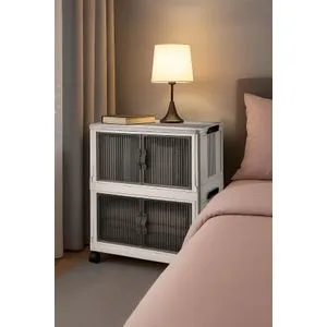 Lavine 67 - White White Multi Purpose Cabinet