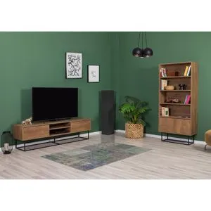 Laxus Takım 12 Walnut
Black Living Room Furniture Set