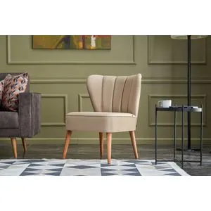 Layla - Cream Cream Wing Chair
