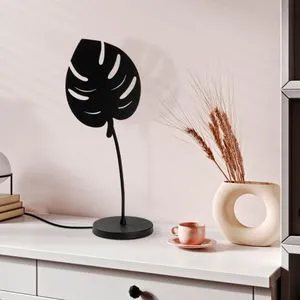Leaf - 15324 Black Table Lamp