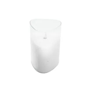 Led candle PRISM -  15cm - Transparent - N53
