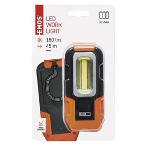 LED COB baterijska lampa 3W 180lm, 3xAAA Emos P3888
