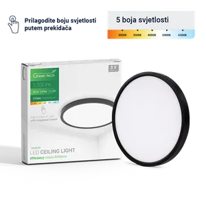 LED Plafonjera 20W sa promenljivom temperaturom boje