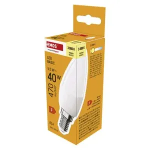 Led sijalica Basic Candle 5,5W(40W) 470lm E14 WW Emos ZL3F22