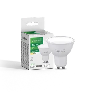 LED Sijalica GU10 5W 4000K IP20 Sanan Chip GREEN TECH