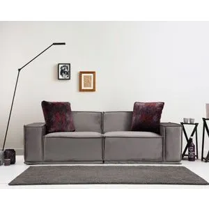 Lego 2 Seater Grey 2-Seat Sofa