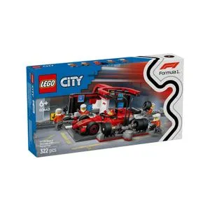 LEGO 60443 F1® pitstop i ekipa sa Ferrari formulom