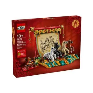 LEGO 80119 Platno sa galopirajućim konjima