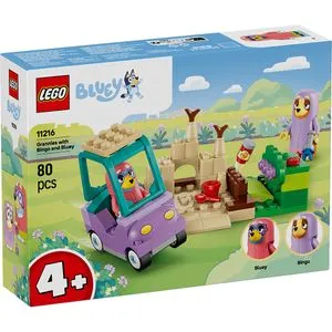 LEGO BLUEY Bingo i Bluey sa bakicama 11216
