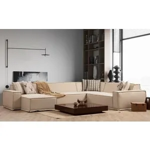 Lego Corner (Chl-02-C-2R) - Cream Cream Corner Sofa