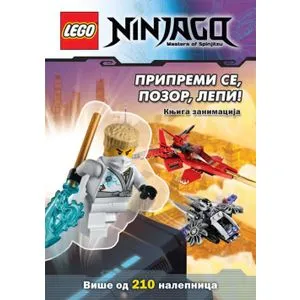 LEGO® NINJAGO® – Pripremi se, pozor, lepi! 213 nalepnica