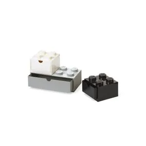 LEGO Stone fioke set (3 kom): Crna, bela, siva