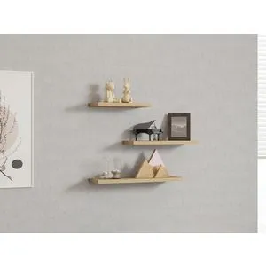 Leila - Sapphire Oak Sapphire Oak Wall Shelf