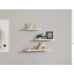 Leila - White White Wall Shelf