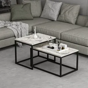 Leka - Freesia Marble Freesia Marble Coffee Table