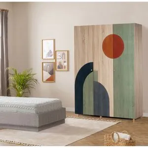 Lena 3 -972 Sonomo Wardrobe