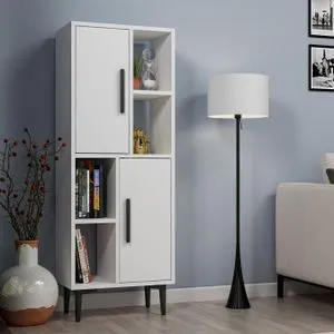 Leni - White White Multi Purpose Cabinet