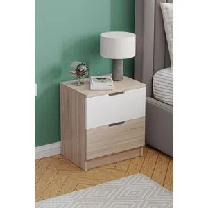 Lento - Sonomo Oak, White Sonomo Oak
White Nightstand