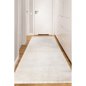 Leo 2973 Tepih za Hol 80 x 150 cm - Bele Boje