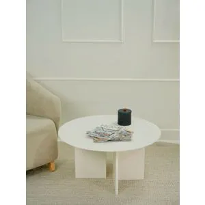 Leo 42 - Cream Cream Coffee Table