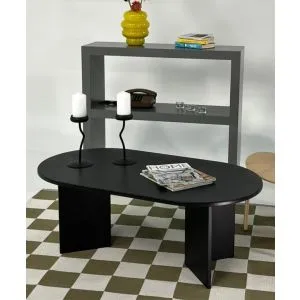 Leo Large - Black Black Coffee Table