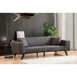 Leon 3 Seater - Anthracite Anthracite 3-Seat Sofa-Bed