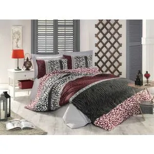 Leopard - Red Red
White
Black Ranforce King Quilt Cover Set (EU) (ES)