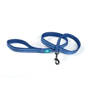 Leopet Mesh Povodac Najlon L Plavi 120x2,5cm