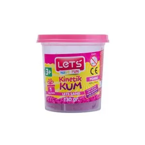 Lets kinetički pesak sa modlom, 130g: pink