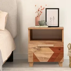 Leva Alfa Flow Atlantic Pine Nightstand