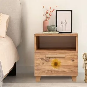 Leva Alfa Seed Atlantic Pine Nightstand