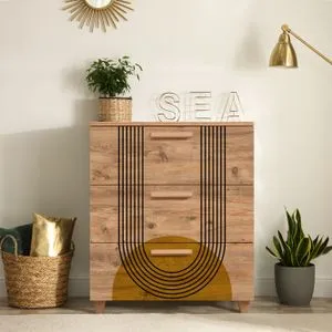 Leva Gravis Sun Atlantic Pine Komoda