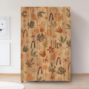 Leva Hedera Leaf Atlantic Pine Wardrobe