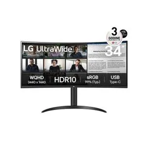 LG 34WR55QK-B Monitor 34" (34WR55QK-B.AEU)